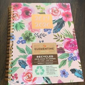 Hard Cover Weekly | Monthly Planner 2019-2020 New